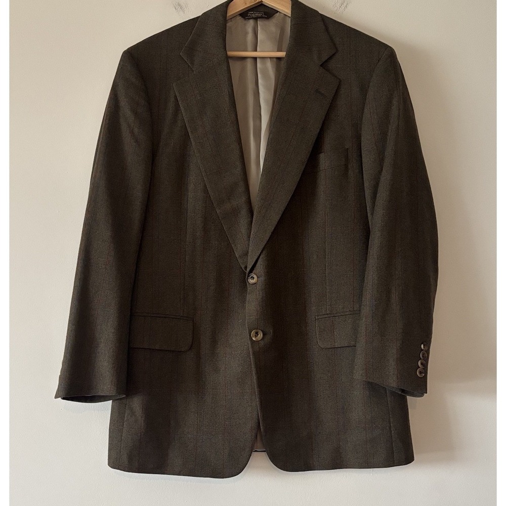 Paul Stuart Blazer Double Vented Sport Coat Old Money SEE MEASUREMENTS~AS IS